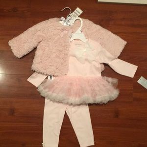 First Impressions 6-9mo Baby Girl 3pc Set